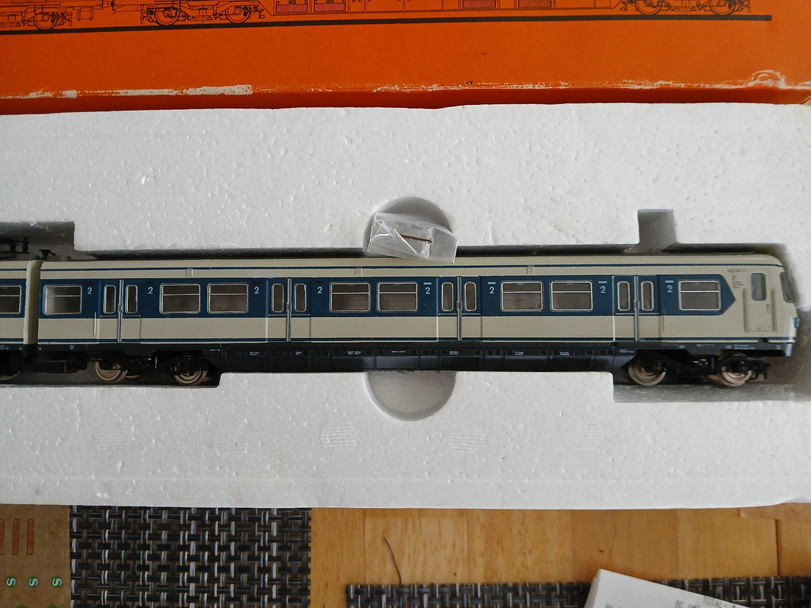 HO SCALE ROCO 2 RAIL DB GERMAN ELECTRIC LOCOMOTIVE MUNICH S-BAHN MUENCHEN 4134