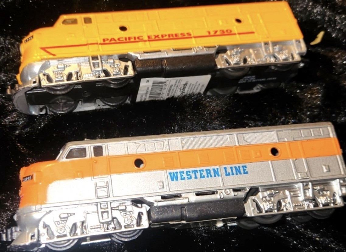 Toysmith HO Diesel Locomotives Pacific Express/Western Line MPN 7043 DC Analog