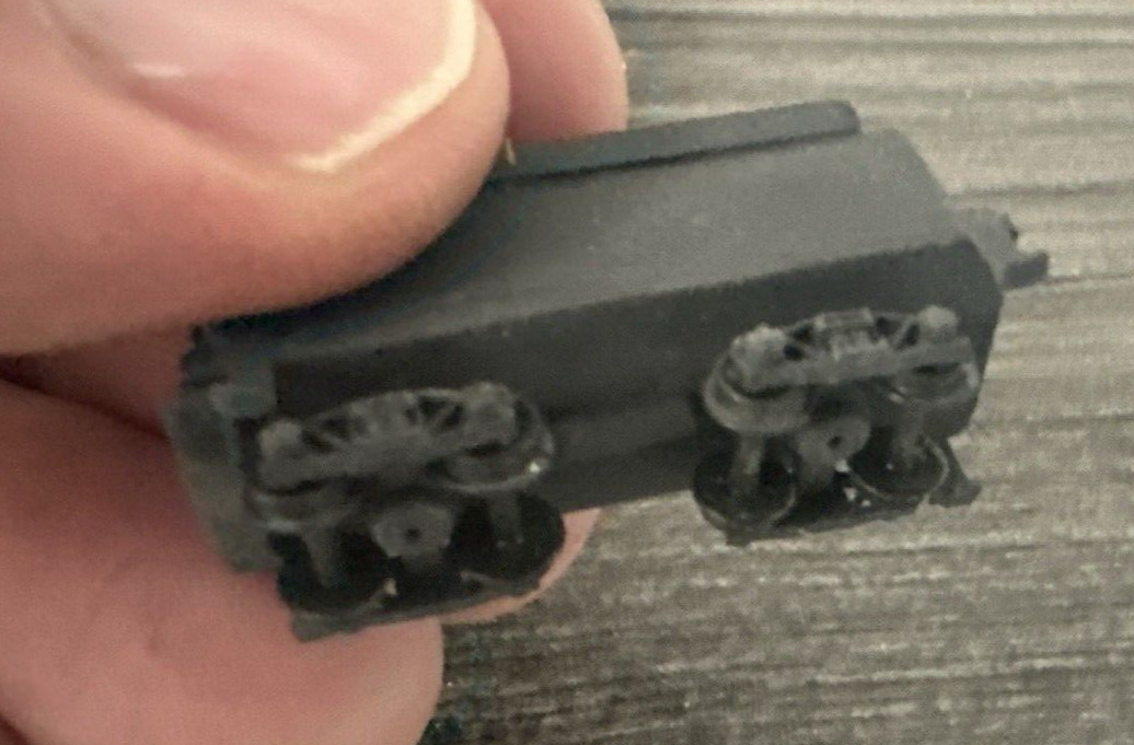 Nn3 or Z Scale Resin 2-8-0 Steam Locomotive w/Tender – Static Model Only No Box
