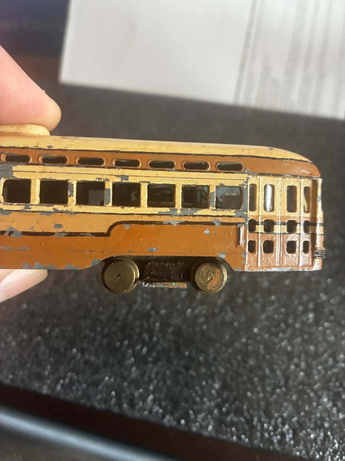 [T-HO] HO Scale Brass PCC Streetcar – Clevland Transit Co. Untested