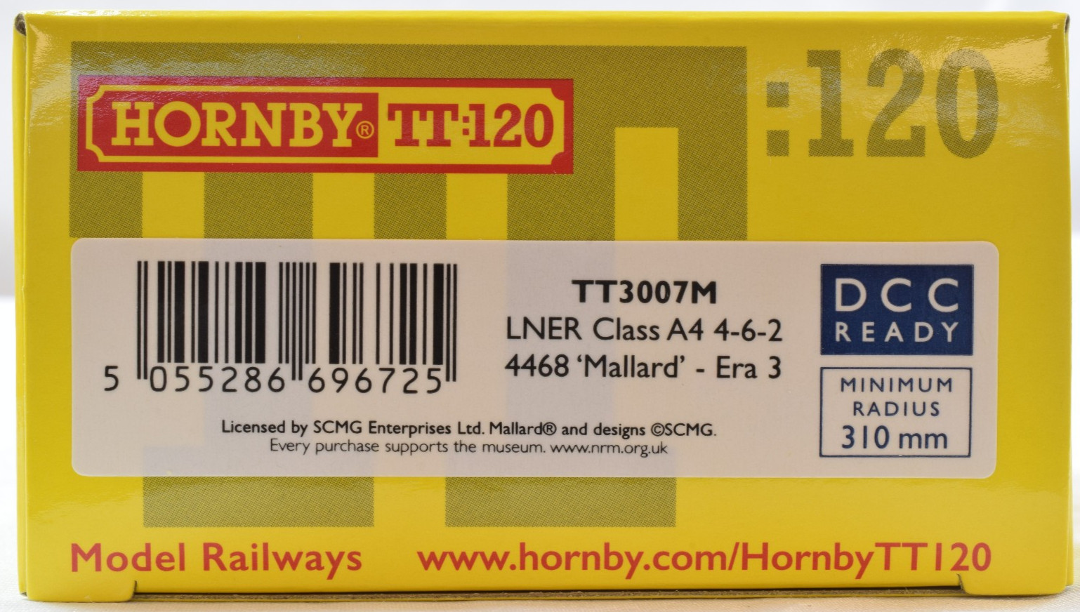 Hornby LNER – Class A4 – Mallard – Era 3 TT:120 Gauge Locomotive TT3007M
