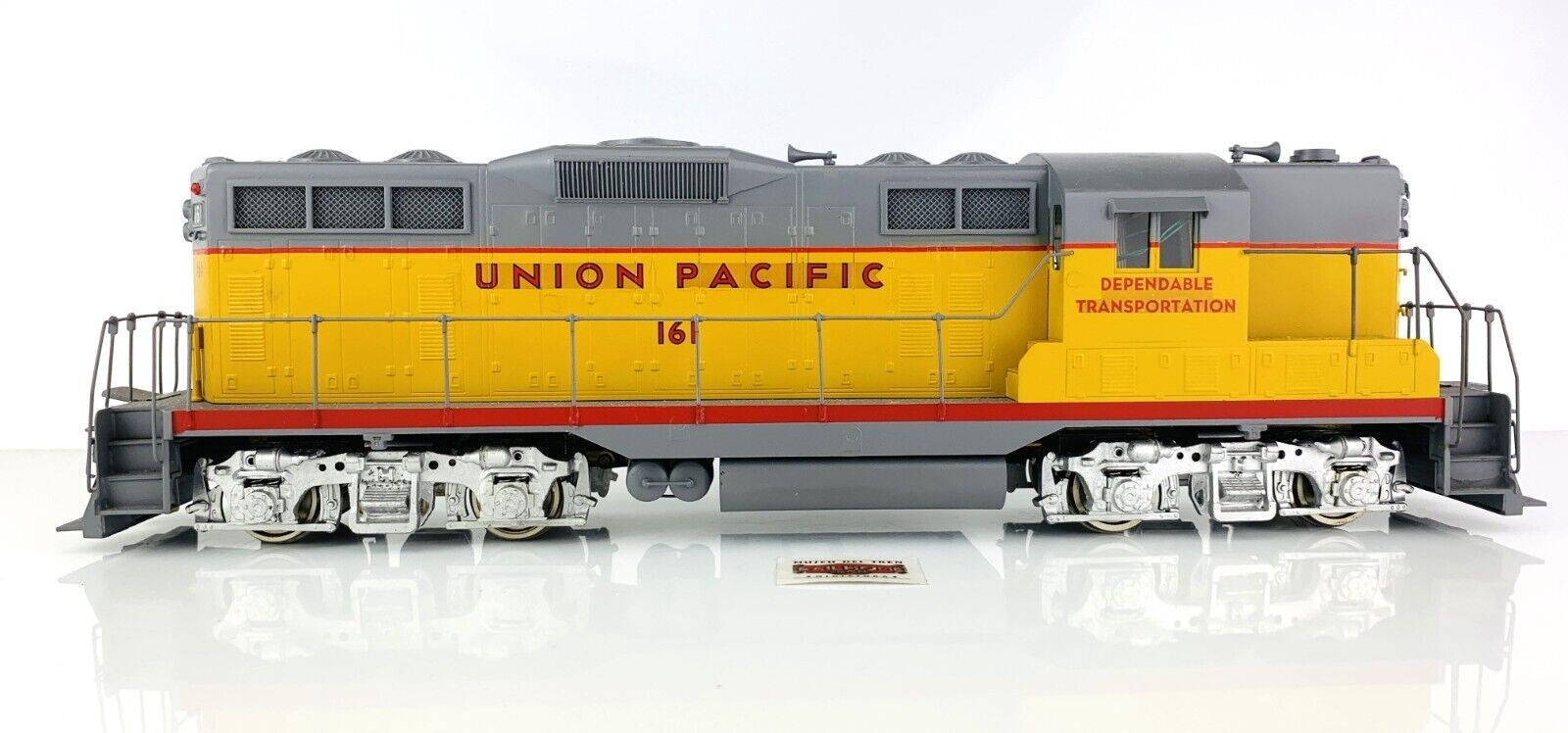 E03 – KTM SCALE MODELS 0 – RAIL BRASS MODEL TRAIN – UP GP-9 DIESEL ENGINE Nº161