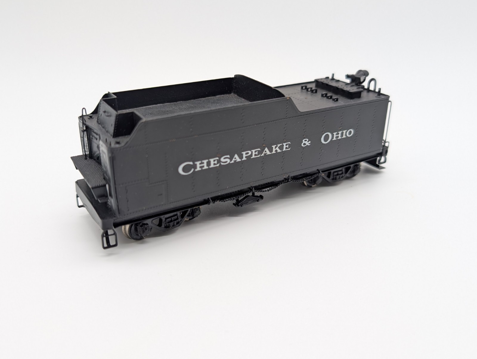 HO SCALE BRASS PFM UNITED C&O H-6 2-6-6-2 STEAM LOCOMOTIVE TRAIN PAINTED