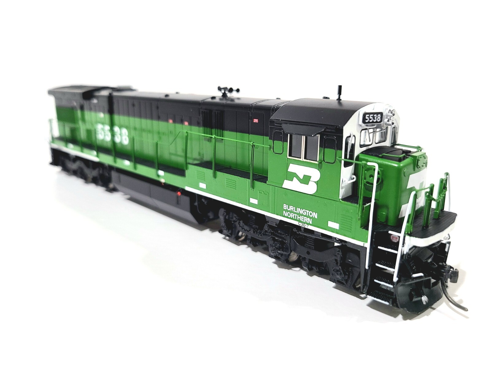 Overland OMI BN GE C30-7 Burlington Northern #5538 HO Brass Model #087010053.2