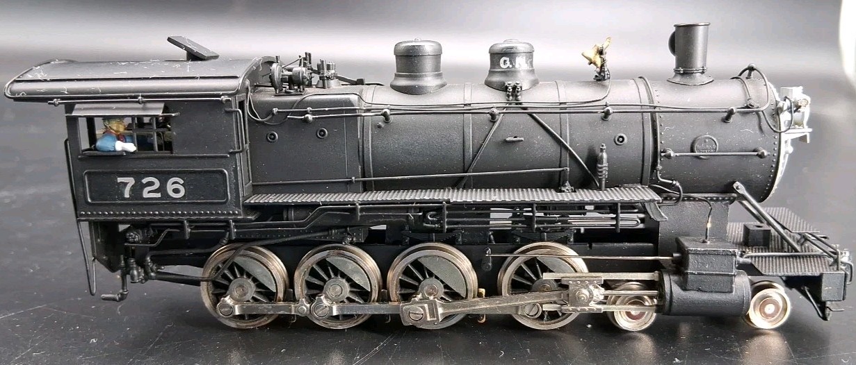 Tenshodo HO Gauge Great Northern 2-8-0 Class No. 158 Painted. Set B.