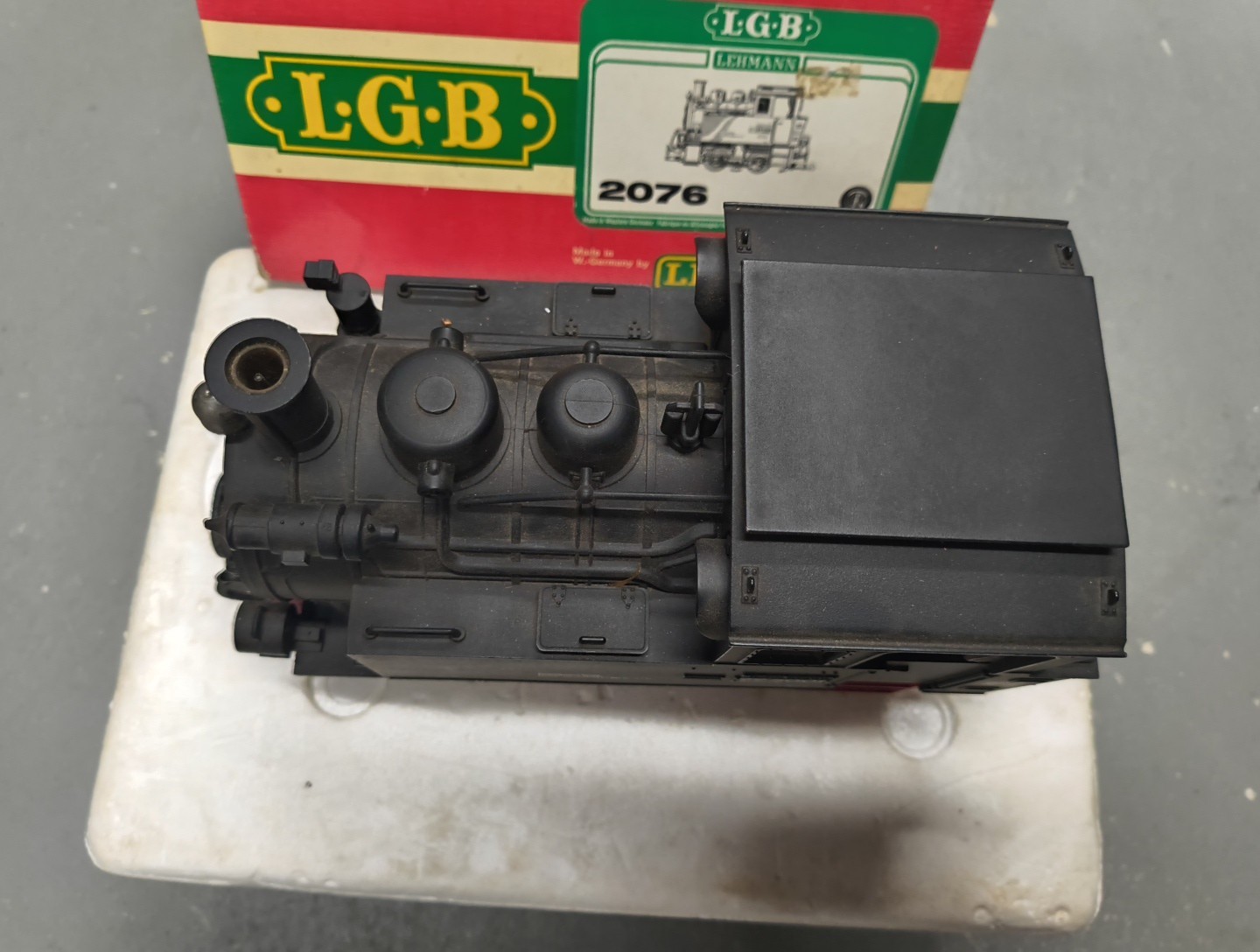 Vintage Lehmann LGB #2076 Tank Steam Locomotive: G Scale