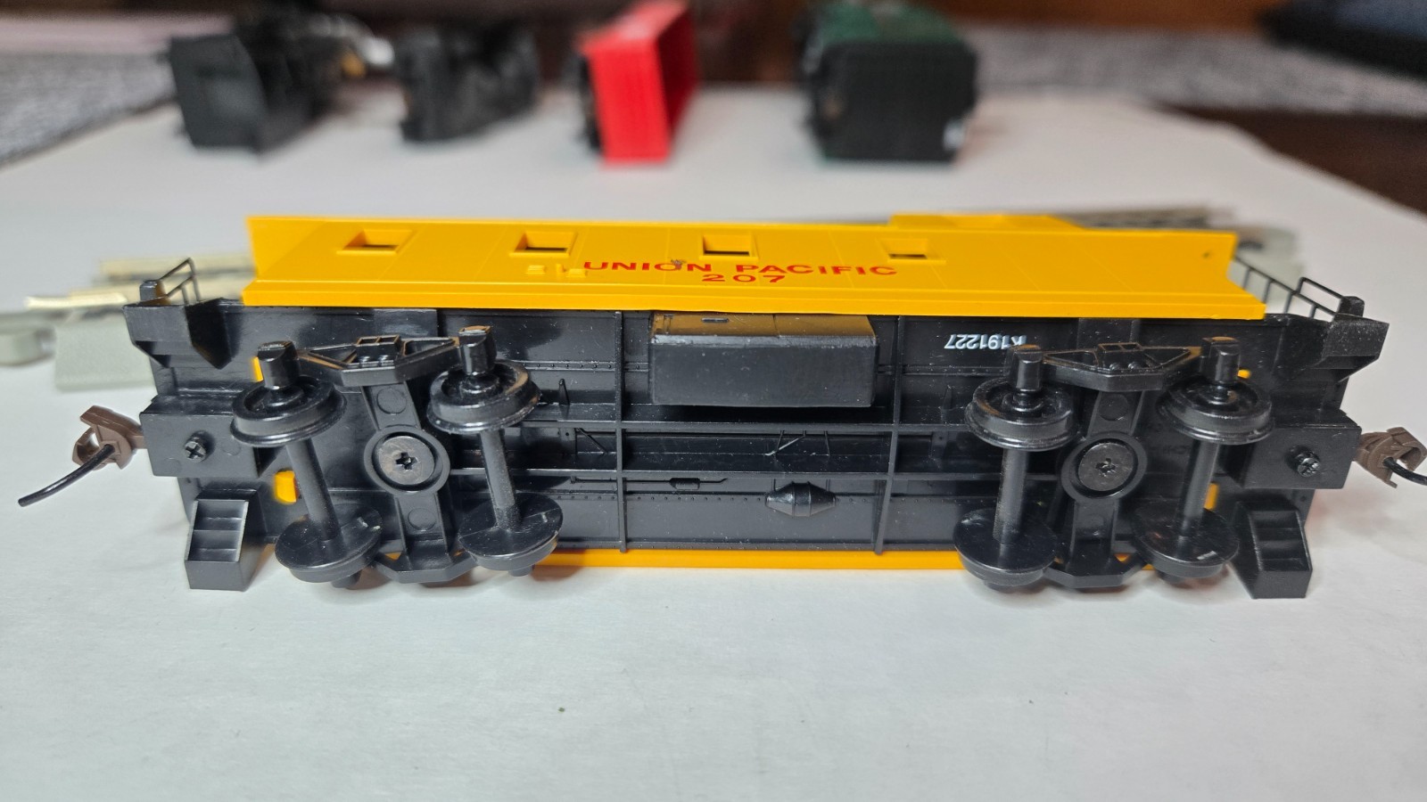 HO Bachmann #4432 0-6-0 Steam Loco-w/Light,Tender, & Cars-DC-Runs Good