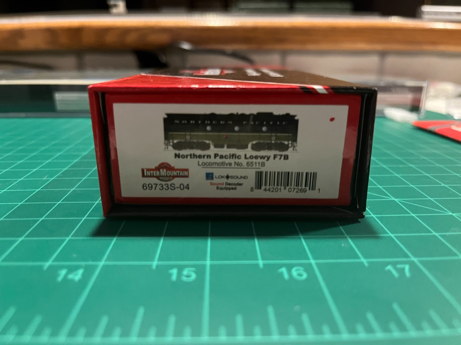 InterMountain N Scale EMD F7B Northern Pacific NP Loewy #6511B DCC w/LokSound
