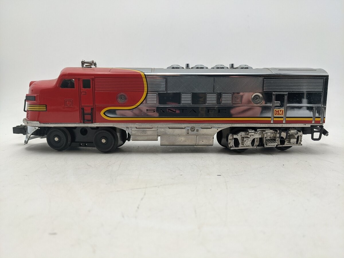 MTH 30-2482-3 Santa Fe F-3 A Unit Non-Powered Diesel Engine #18C EX