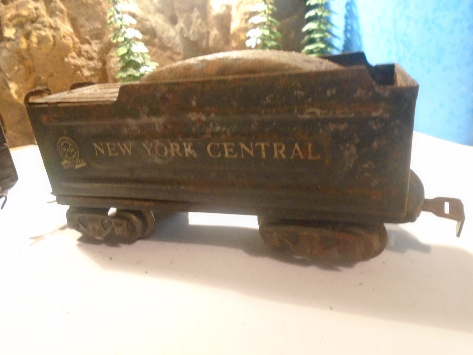 MARX VINTAGE DIECAST No 999, 2-4-2 LOCO WITH STEEL TENDER,TRACK TESTED 5-208-5