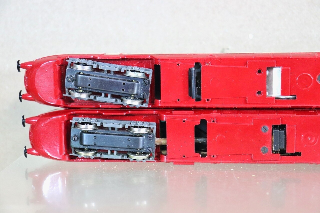 RIVAROSSI 703 FS TRANS EUROPE EXPRESS TEE 442 201 DMU DIESEL LOCOMOTIVE SET on