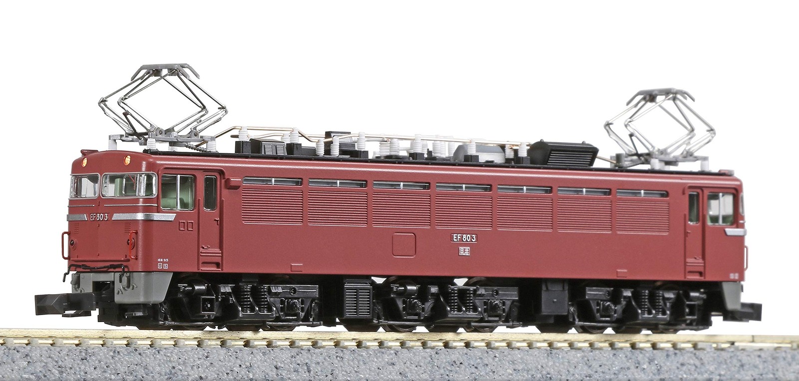 KATO N Gauge EF80 1st Form No Hisashi 3064-2 Railway Model Electric Locomotive