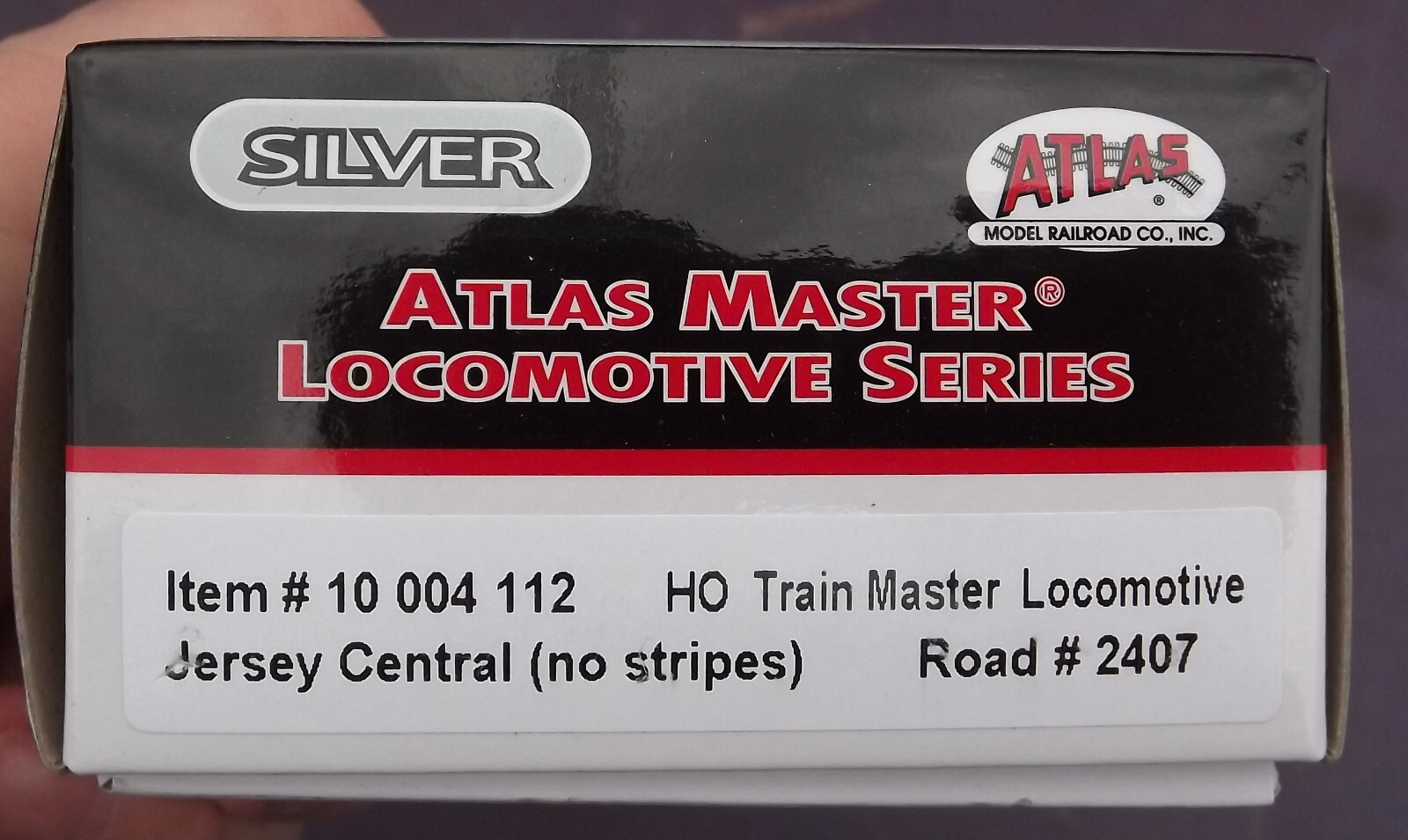 Atlas HO FM H-24-66 Trainmaster Diesel Jersey Central 2407 10004112 New MIB 2024