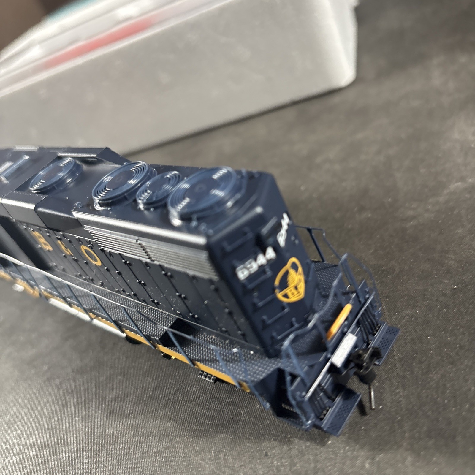 PROTO 2000 HO SCALE LOCOMOTIVE GP30 ASSEMBLED WORKING LN 21512 B&O 6944 DCC
