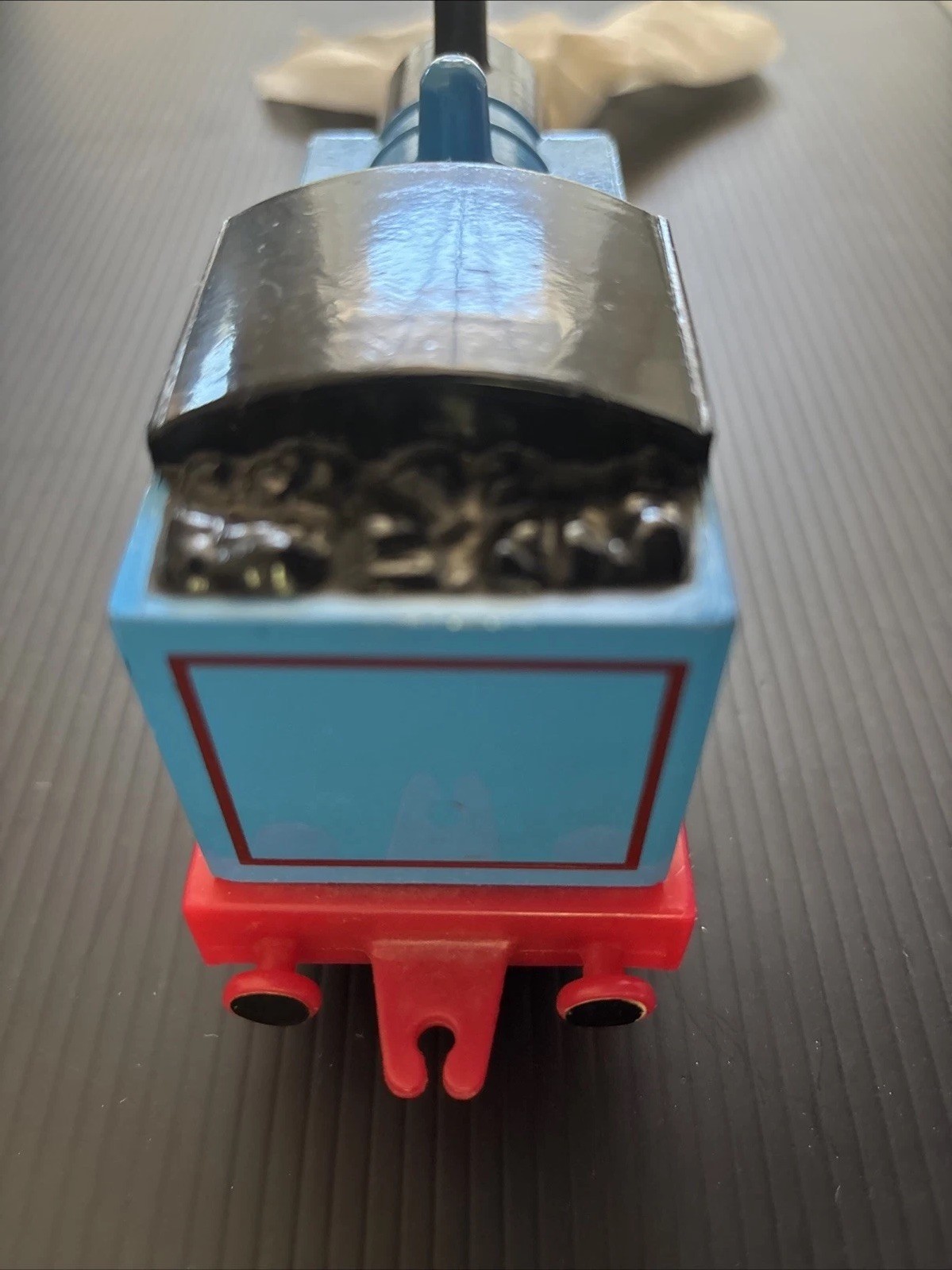 Vintage ERTL Thomas The Tank Engine 7” Die Cast Pull Back Train Working 1987