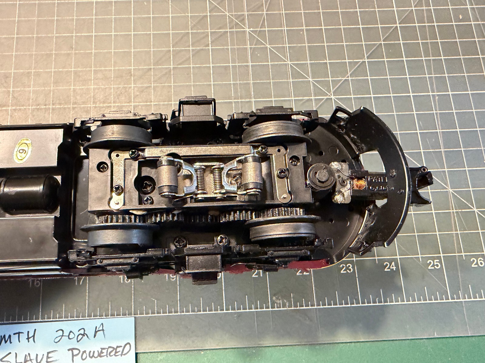 MTH O Train SOO F3 DIESEL 202A SLAVE POWER LOCOMOTIVE from ABA 20-20404-1 Set A