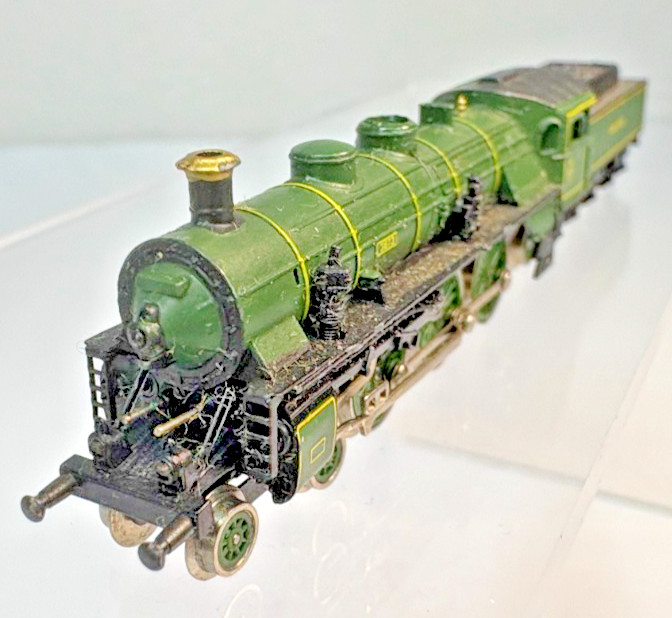 Z Scale Marklin Mini-Club 8102 K.Bay.Sts.B Bavarian S3/6 4-6-2 Loco & Passenger