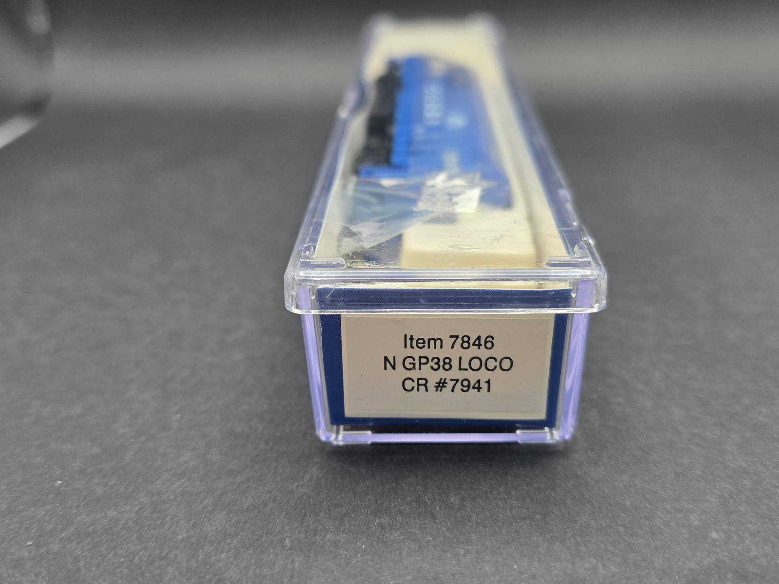 N Scale Life-Like #7846 Conrail GP-38 Locomotive CR #7941 . New