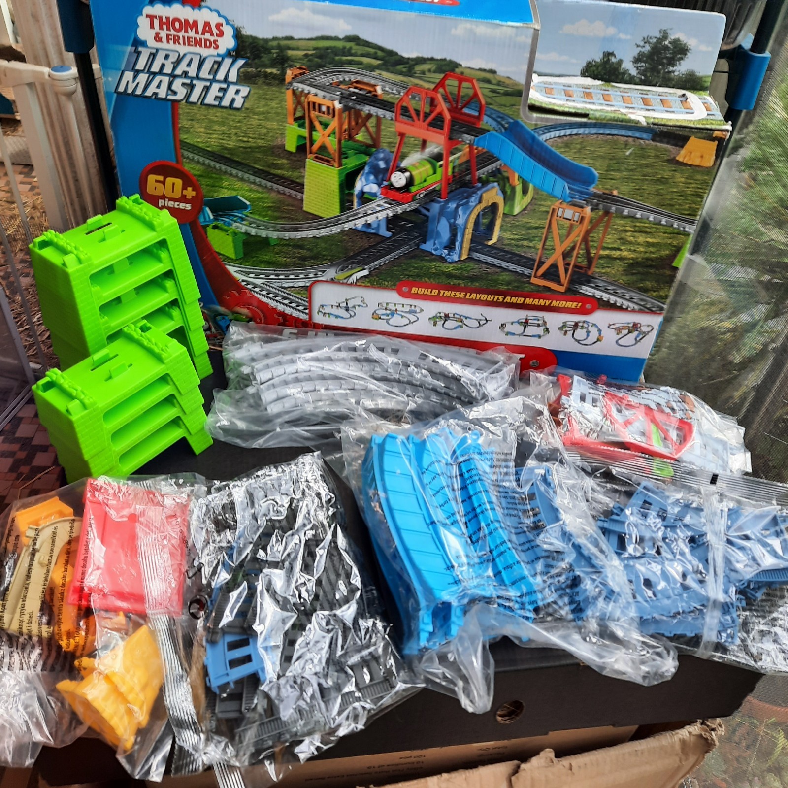 2018 Mattel Thomas & Friends TrackMaster Retired Percy Builder Box Set GBN45