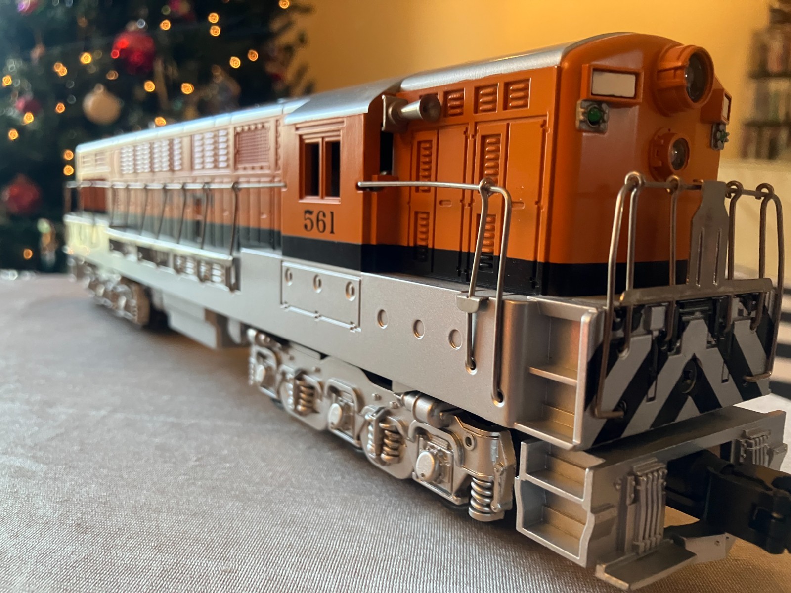 MTH Denver Rio Grande Diesel Loco. #561 FACTORY ERROR 20-2122-0 one of a kind!