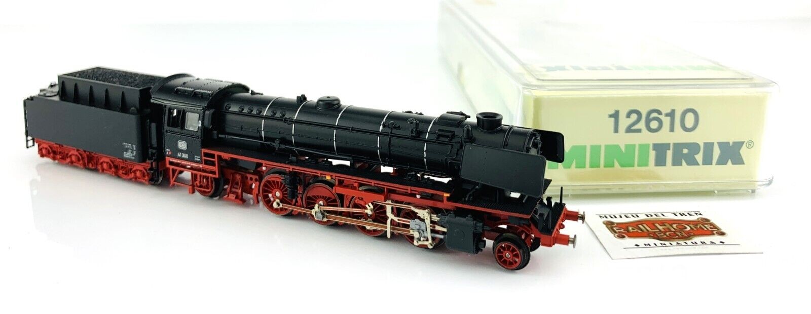 PN210 – MINITRIX N 12610 – STEAM LOCOMOTIVE DB BR 41 300 – TOP!