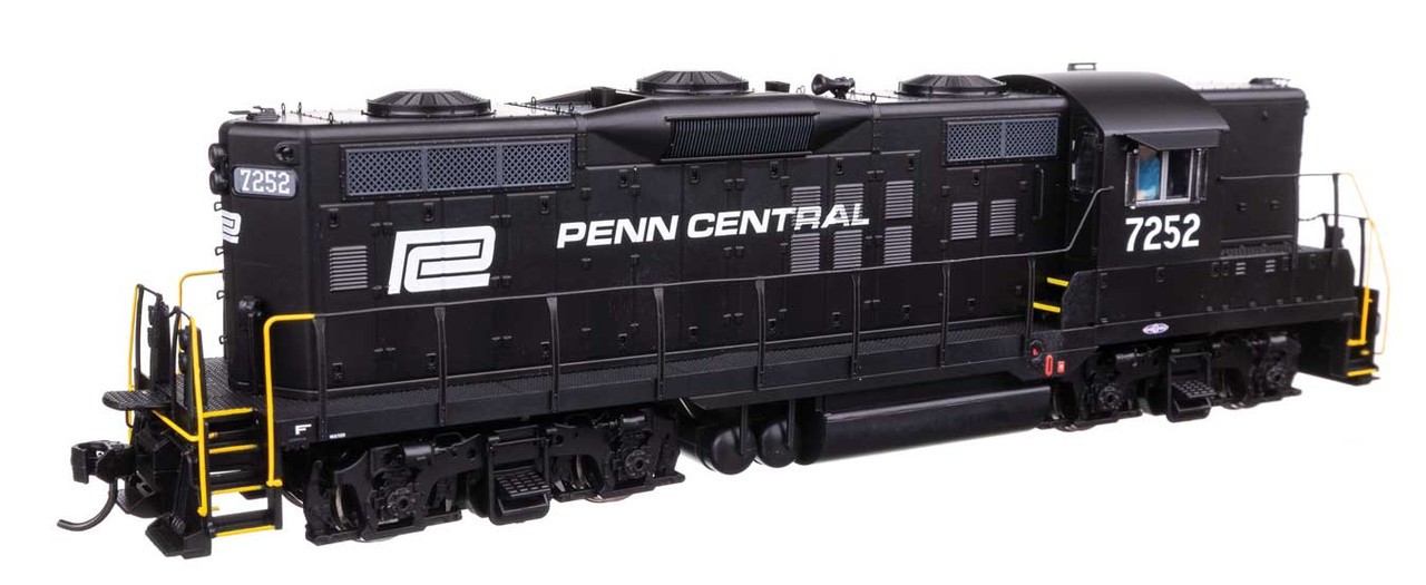 Walthers Proto ~ HO Scale ~ EMD GP9 ~ DC ~ Penn Central PC #7252 ~ 920-49731