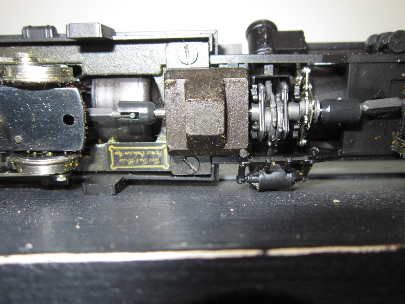 VINTAGE RIVAROSSI HO-SCALE “3 TRUCK HEISLER” LOCOMOTIVE “DEEP RIVER LOGGING” #9