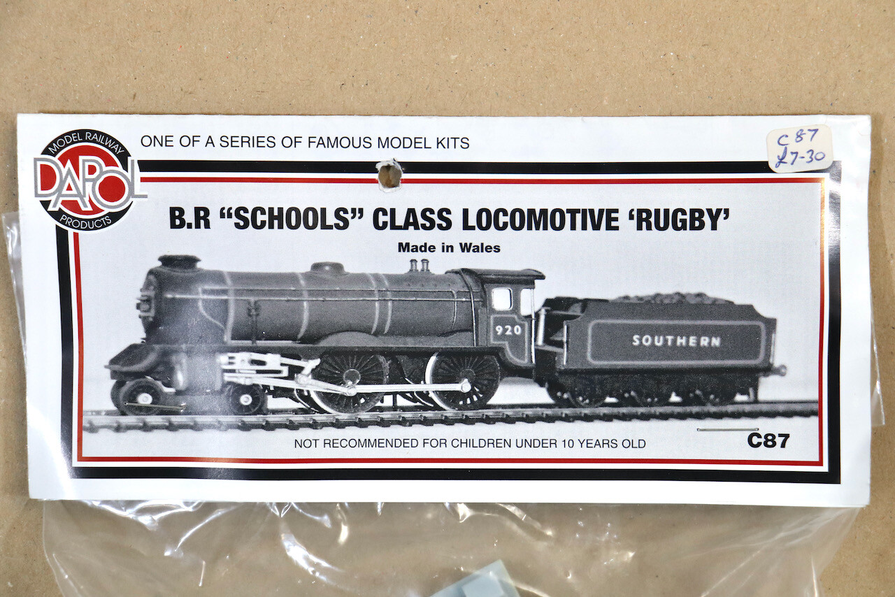 DAPOL C87 KITMASTER OO GAUGE SOUTHERN BR 4-4-0 SCHOOLS LOCOMOTIVE 9320 RUGBY nz