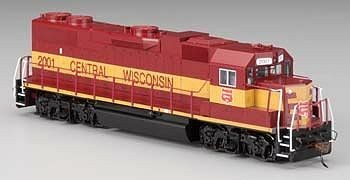 Bachmann 61712 HO Scale EMD GP38-2 Standard DC Wisconsin Central