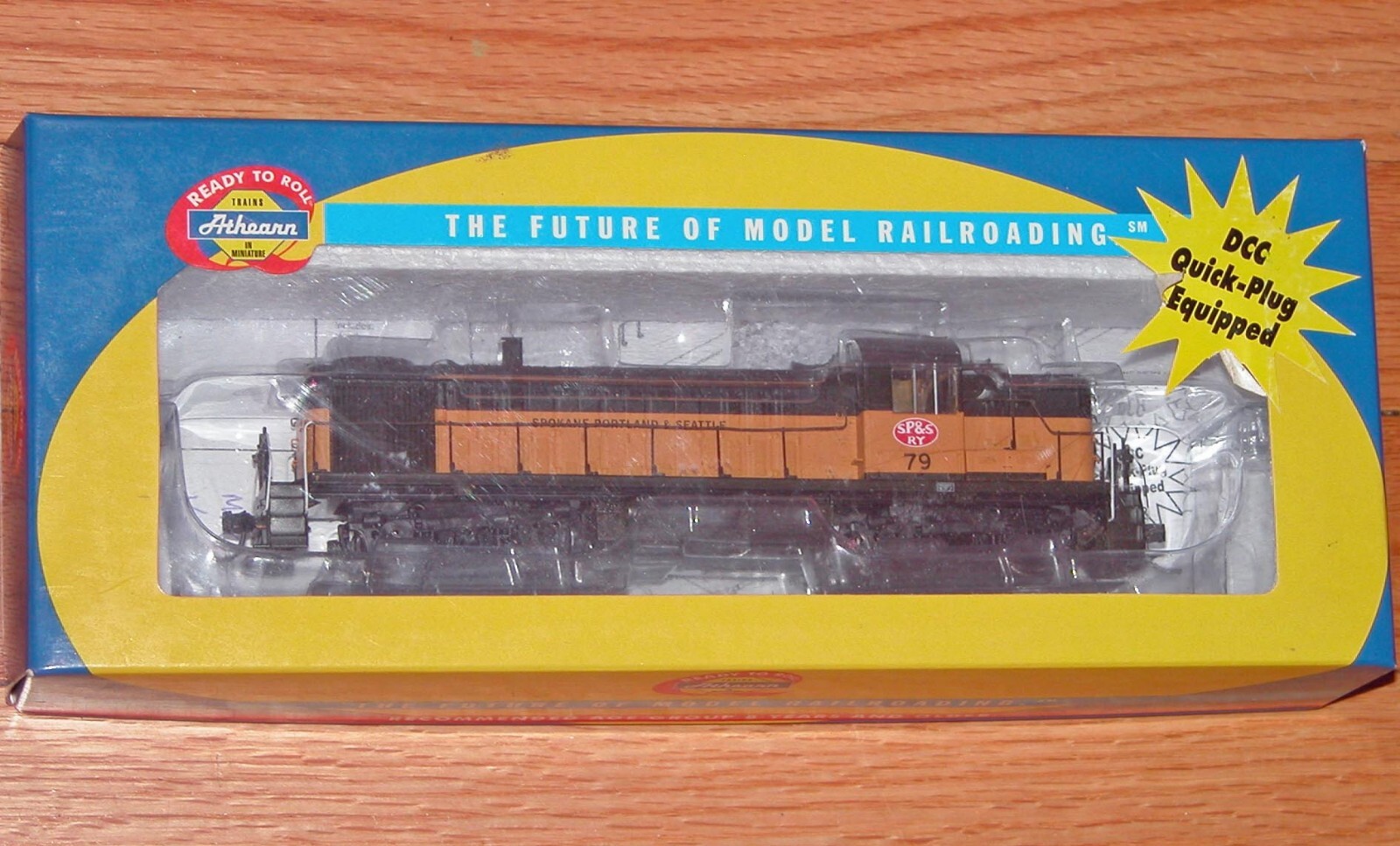 HO ATHEARN 94035 RS-3 SPOKANE PORTLAND & SEATTLE SP&S # 79 LED DCC INSTALLED