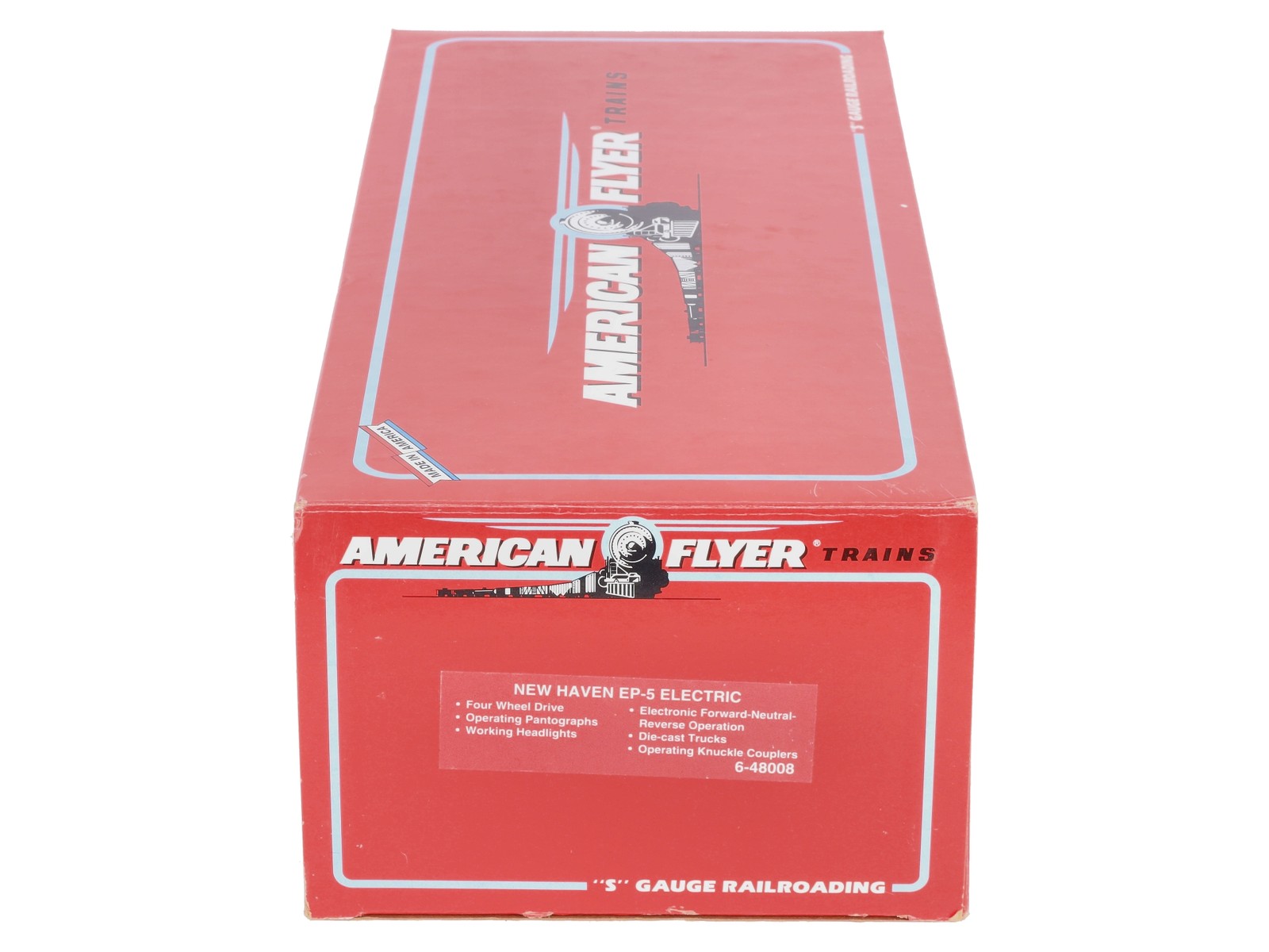 American Flyer 6-48008 S Scale New Haven EP-5 Powered Electric Locomotive #8008
