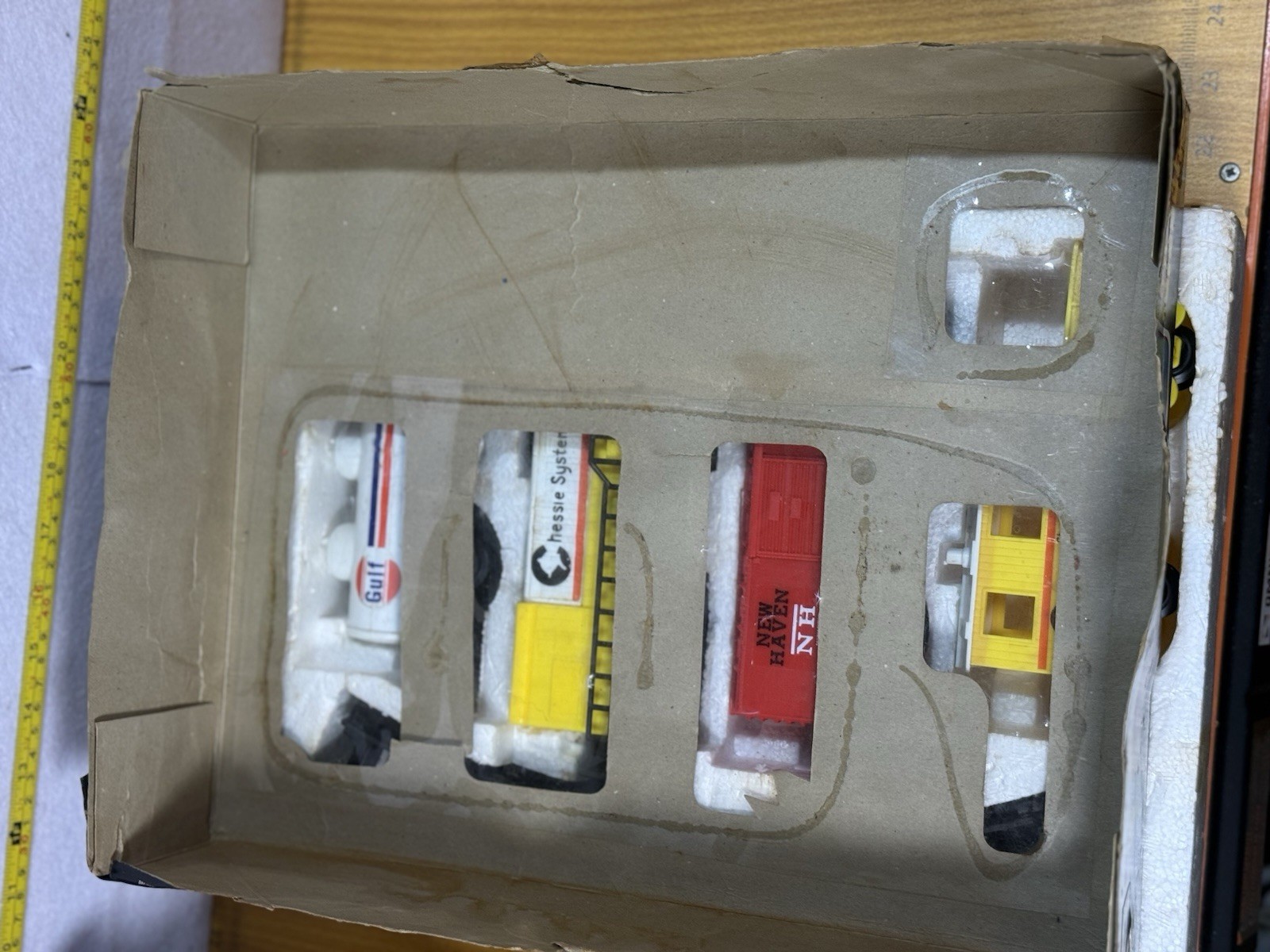 Vintage 1976-The Chessie Battery Diesel Train Set-Durham Rail Power NO.8816