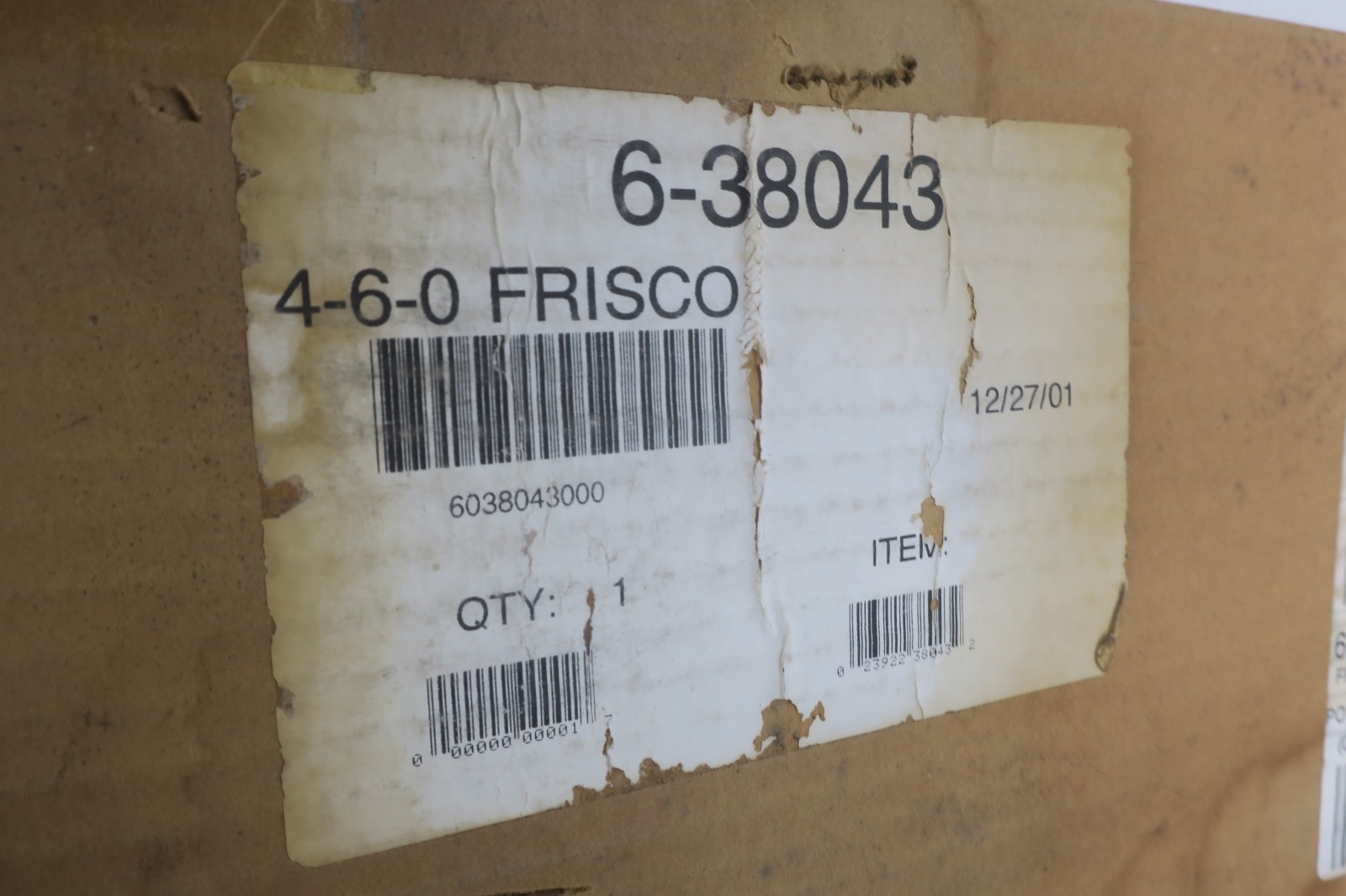 Lionel 6-38043 4-6-0 Frisco Ten-Wheeler Steam Engine & Tender