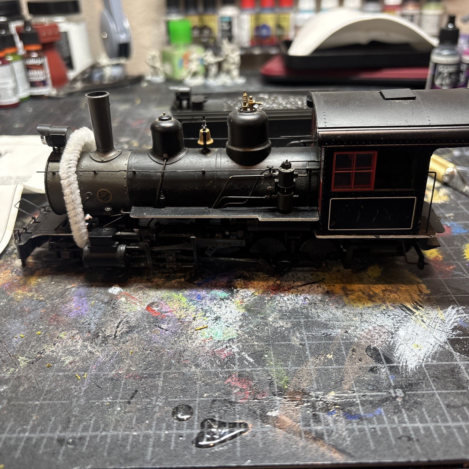 Bachman Dcc Engine And Tender Car Used With Tender Steps Included