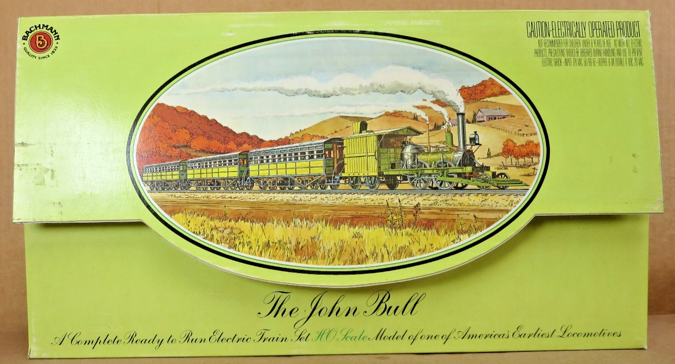 Bachmann 40-140 John Bull Train Set. New Very Old Stock. HO Runs Great.