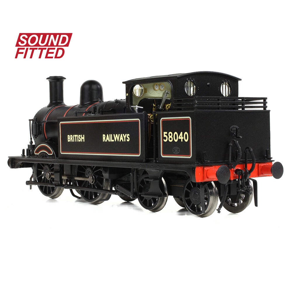 Bachmann 31-743ASF OO Gauge MR 1532 (1P) Tank 58040 BR Lined Black DCC SOUND