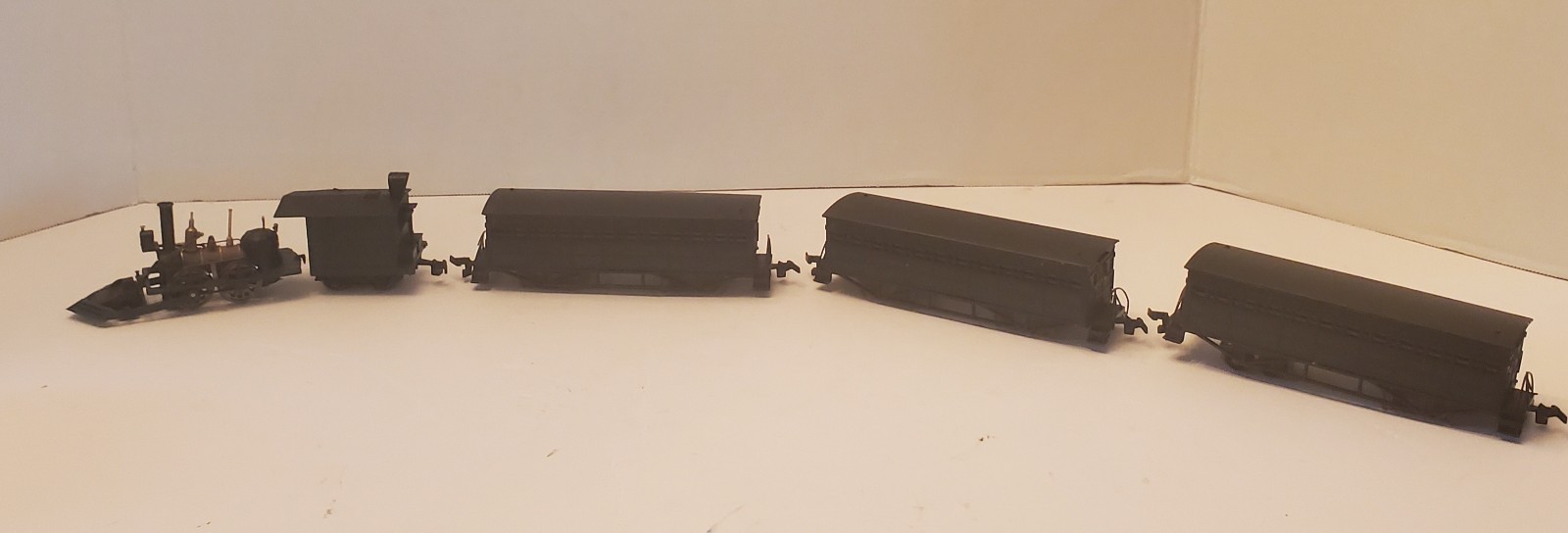 5 Piece Bachmann HO Scale Working John Bull Locomotive Steam Engine Train “Read”