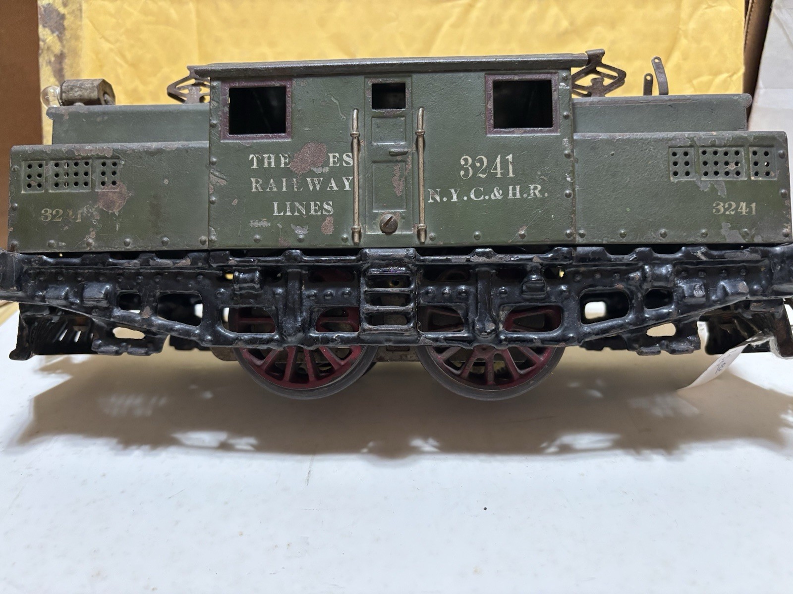 IVES NYC&HR Standard Gauge 3241 Electric Locomotive AC Analog 3-Rail 0-4-0
