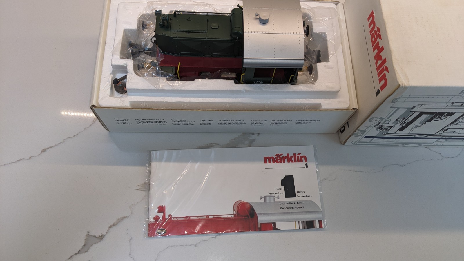 Marklin 5579 Gauge 1 Köf Diesel Shunting Loco w/ESU 5L Upgrade MM, MFX, DCC