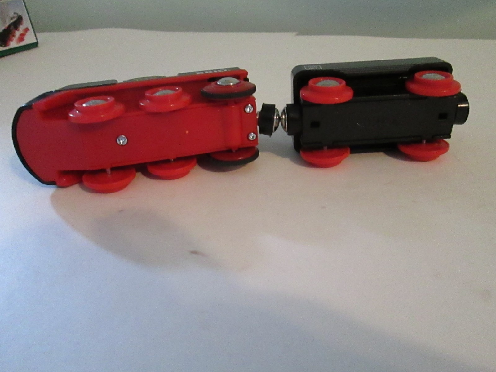 BRIO World 33884 Battery Operated Steaming Train Black & Red