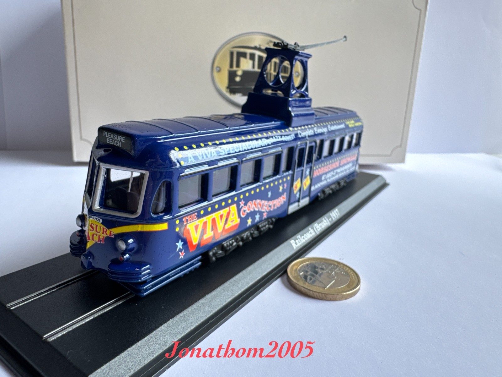 Atlas Tramways Collection No. 21 Railcoach Brush Blackpool 1937 1/87 HO