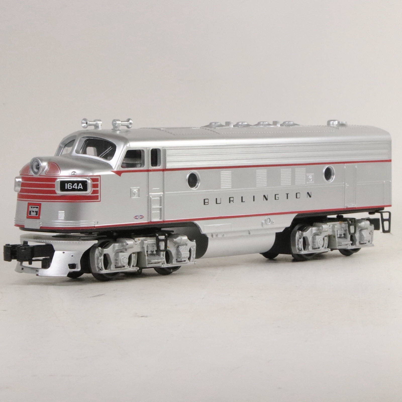 Williams O Gauge Burlington CB&Q #164A #166A F7 AA 2 Unit Set W/ F&R Headlights