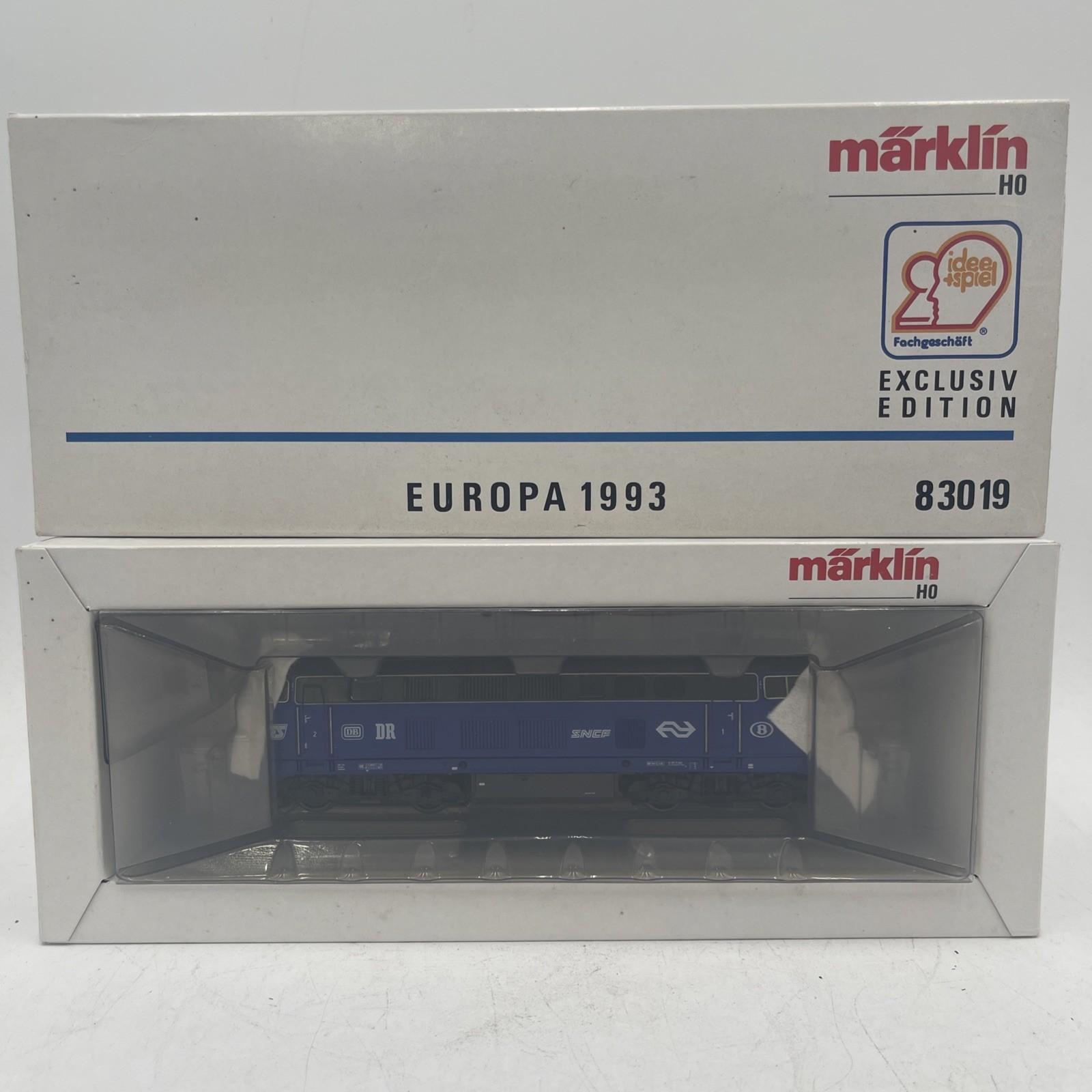 Märklin H0 83019 Diesel Locomotive BR 216 “Europa 1993” New In Box USA SELLER