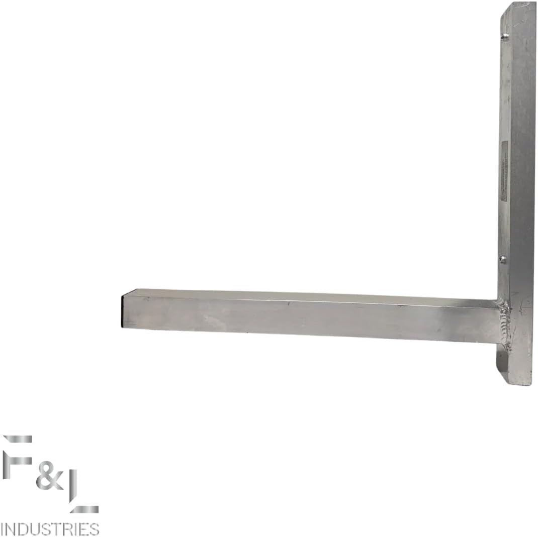 F&L Heavy-Duty Mini Split Wall Mount Bracket—Rust-Resistant Aluminum AC Support