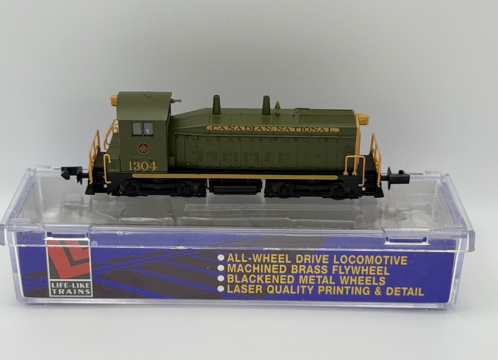 NIOB N Life Like 79001 SW9/1200 Diesel Switcher LOCO Canadian National CN #1304