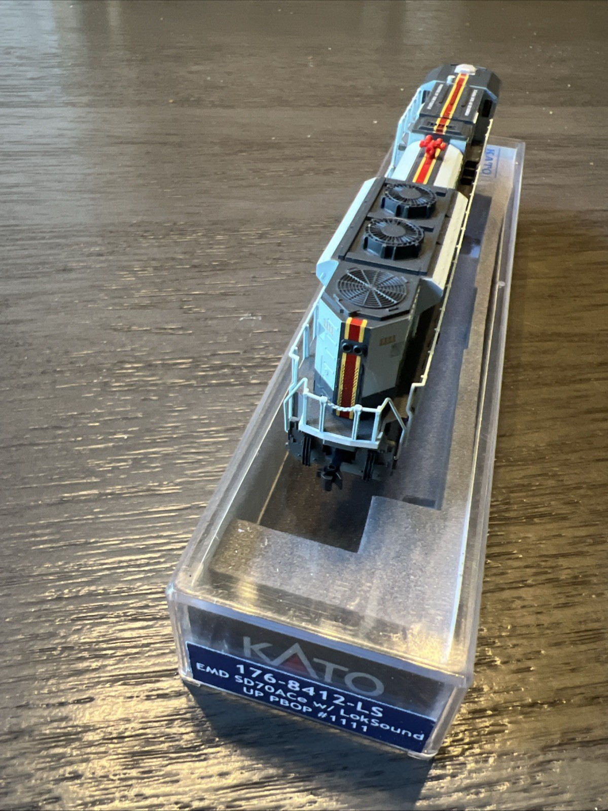 N SCALE Union Pacific EMD SD70ACe #1111 PBOP Kato 176-8412-LS DCC/Sound