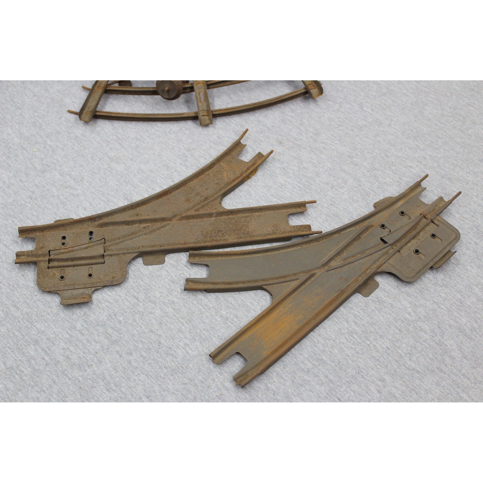 Hafner Wind Up Train Yellow Union Pacific M-10000 Overland Flyer Tinplate Track