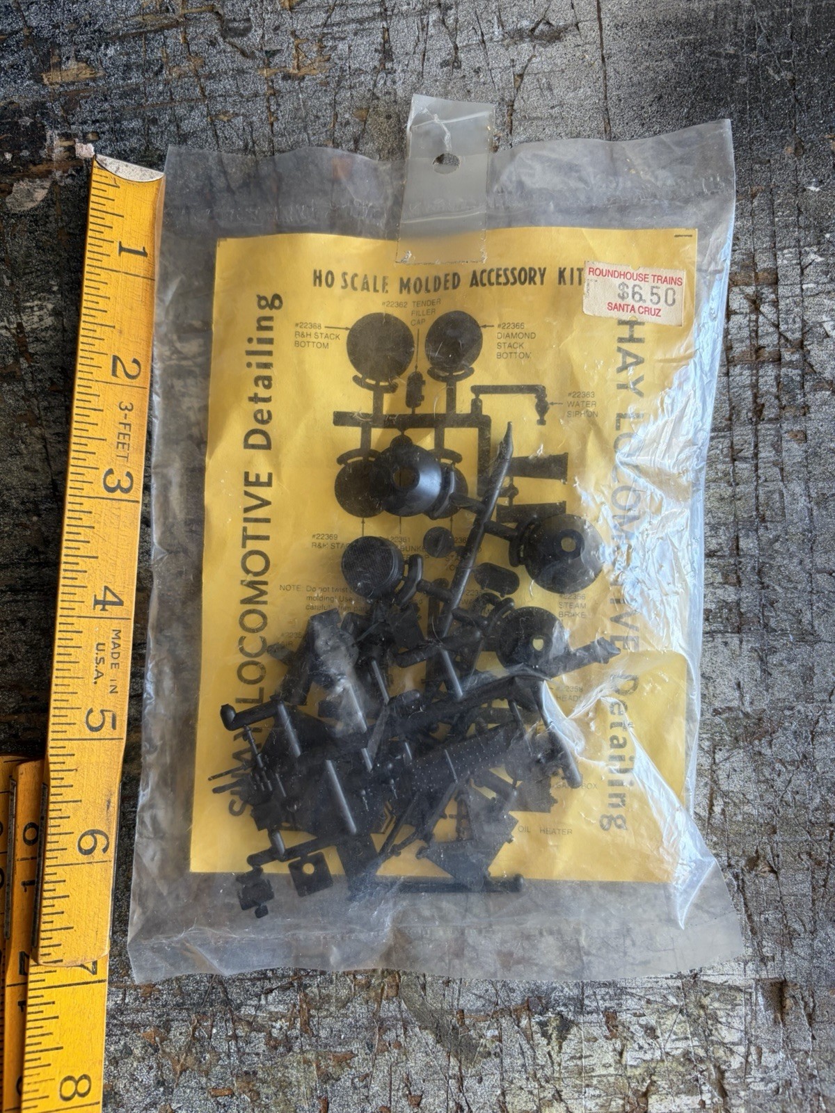 HO/HOn3 SHAY LOCOMOTIVE Accessory Set New Never Opened
