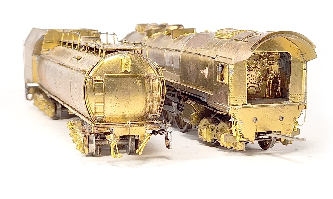 Westside Model Co. HO BRASS B&O G-Emerson 4-4-4-4 Steam Loco – EC – OB