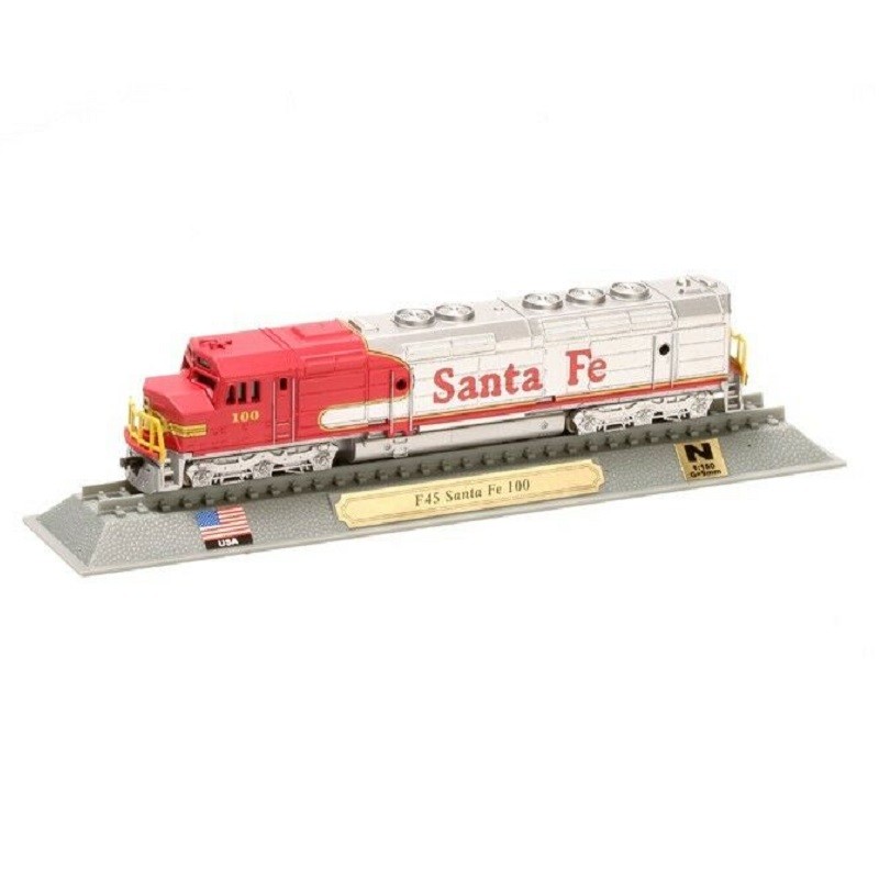 F45 Santa Fe 100 USA 1:160 Railroad locomotive DelPrado 022